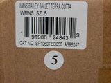 Spenco Bailey Size US 5 M EU 35 Women's Suede Perf Ballet Flat Shoes Terra Cotta