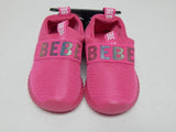 bebe Girls Size US 5 M (T) Toddlers Girls Mesh Shoes Walking Sneakers Fuchsia