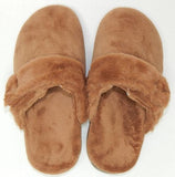 Vionic Marielle Size 6 M EU 36 Women's Faux Fur Adjustable Mules Slippers Toffee