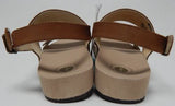 Revitalign Up Swell Size US 8 M (B) EU 38.5 Women's Suede Strappy Sandals Brown