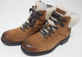 UGG Harrison Cozy Lace Size US 8 M EU 39 Women's WP Suede Boots Chestnut 1130440