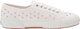 Superga 2750-STAR Size US 8 M EU 39 Women's Studded Sneakers Casual Shoes White