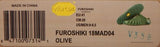 Vibram Furoshiki Wrapping Sole Sz 8-8.5 M EU 41 Men's Stretch Shoe Olive 18MAD04