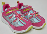 Tsukihoshi Speed2 Size 7.5 M (T) EU 24 Toddlers Girls Running Shoes Fuchsia/Mint