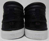 DC Evan Hi SE Size 11 M EU 43 Women's Leather Skateboard Shoes Black ADJS300182