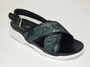 DKNY Penzi Size US 9 M EU 40 Women's Slingback Open-Toe Sandals Black K2043526