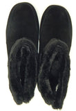 Vionic Maizie Size US 7 M EU 38 Women's Suede Winter Slip-On Ankle Booties Black