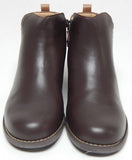Spenco Dove Creek Size 7 M EU 37.5 Women's Leather Orthotic Ankle Boots Espresso