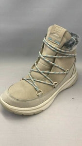 Roxy Decland Size US 10 M EU 41 Women's Waterproof Suede Boots Cream ARJB700655