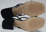 Marc Fisher Galvin Size 7.5 M Women's Strappy Slingback Block Heel Sandals Black