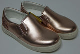 Naturino Express Liliana Size 7 M (K) EU 23 Girls Slip On Shoes Rose Gold KA3393
