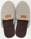 Revitalign Alder Size 10 M (B) EU 40.5 Women's Wool Blend Slide Slippers Oatmeal