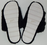 Urban Sport by J/Slides Babee Size US 9 M Women's Faux Fur Slide Slippers Black