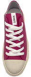 Schutz Energy Size US 7 B (M) Women's Leather Platform Lace-Up Shoes Hot Pink