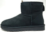 UGG Classic Mini II Size US 10 M EU 41 Women's Suede Winter Boots Black 1016222