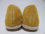 Isaac Mizrahi Live Size US 8.5 M Women's Suede Espadrille Slip-On Shoes Dijon