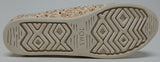 TOMS Alpargata Sz 7 M EU 37.5 Women's Casual Loafers Natural Sunbleached Cheetah