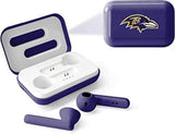 SOAR NFL Bluetooth True Wireless Earbuds with Charging Case Baltimore Ravens