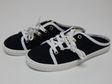 Jack Rogers Ava Size US 9 B (M) Women's Slip-On Canvas Sneaker Mule Black/ White