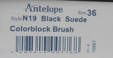 Antelope N19 Size EU 36 (US 5.5-6 M) Women's Suede Platform Ankle Booties Black