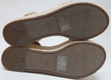 Marc Fisher Joyce Size 5 M Women's Espadrille Strappy Platform Sandal Lite Latte