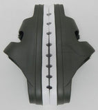 J/Slides Simply Size US 10 M Women's Adjustable EVA Platform Slide Sandals Khaki