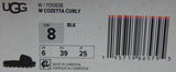 UGG Cozetta Curly Size US 8 M EU 39 Women's Comfort Slide Slippers Black 1130838