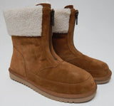 Koolaburra by UGG Lytta Short Sz 12 M EU 43 Women's Suede Boots Chestnut 1122810
