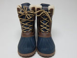 Storm by Cougar Candela Size 8 M EU 38.5 Womens Waterproof Winter Boots Navy/Tan