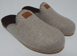 Revitalign Alder Size 9 M (B) EU 39.5 Women's Wool Blend Slide Slippers Oatmeal