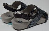 Revitalign Up Swell Size US 8 M (B) EU 38.5 Women's Suede Sandals White Lizard