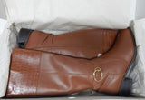 Marc Fisher Hailin Size 11 W WIDE Women's Leather Medium-Calf Tall-Shaft Boots