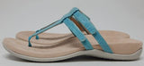 Vionic Elvia Sz 9.5 M EU 41.5 Women's Adjustable T-Strap Sandals Porcelain Blue