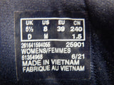 Clarks Ezera Tie Size US 8 M EU 39 Women's Washable Knit Lace-Up Boots Navy Camo