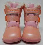 Tsukihoshi Teddy Size 7 M (T) EU 23 Toddlers Girls Waterproof Winter Boots Pink