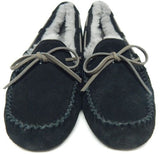 UGG Olsen Size US 10 M EU 43 Men's Suede Loafer Slip-On Slippers Black 1003390