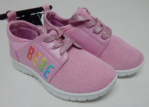 bebe Girls Size US 12 M (Y) Little Kids Girls Mesh Running Shoes Pink BBSNG42052