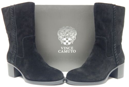 Vince Camuto Zelcinna Sz US 7.5 M EU 38 Womens Water-Repel Suede Mid-Shaft Boots