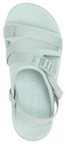 Chaco Chillos Sport Sz 7 M EU 38 Women's Adjustable Sandals Aqua Gray JCH108614