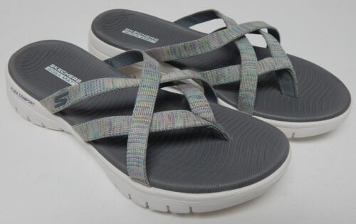 Skechers On-The-Go 600 Dainty Size 7 M EU 37 Women's Strappy Sandals 140285/GYMT