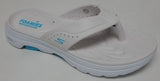 Skechers Go Walk 5 Bali Size 11 M EU 41 Women's Thong Slide Sandals White 111100