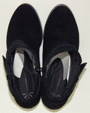 Isaac Mizrahi Live! Gracie Sz US 7.5 M EU 38.5 Women's Suede Chelsea Boots Black