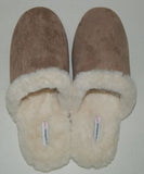 Isaac Mizrahi Live! Size US 10 M Women's Faux Fur Slip-On Classic Slippers Camel - Texas Shoe Shop