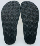 Maibulun Size EU 36 (US 6 M) Women's Crisscross Strap Casual Slide Sandals Black