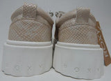 Roxy Sheilahh Size US 5.5 M Women's Platform Sneakers Cream Floral ARJS700144