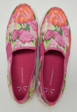Isaac Mizrahi Live! Daphney Size 11 M Women's Sneakers Slip-On Shoes Pink Floral