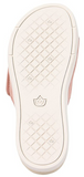 Spenco Charlotte Size US 7.5 M (B) EU 38 Women's Suede Slide Sandals Coral Cloud