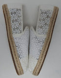 Toms Deconstructed Alpargata Rope Sz 9.5 M EU 41 Women's Loafers Natural Floral