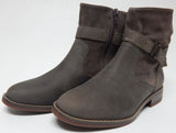 Clarks Camzin Strap Size US 6 M EU 36 Women's Leather Ankle Booties Dark Taupe