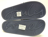 Joules Poolside Size US 7 M EU 38 Women's Printed Slide Sandals Multi-Stripe